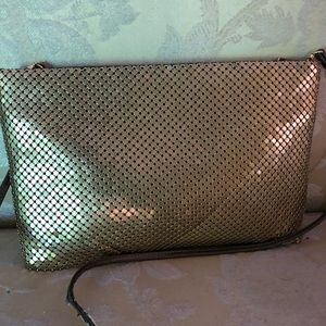 Vintage Whiting and Davis Gold Mesh Purse